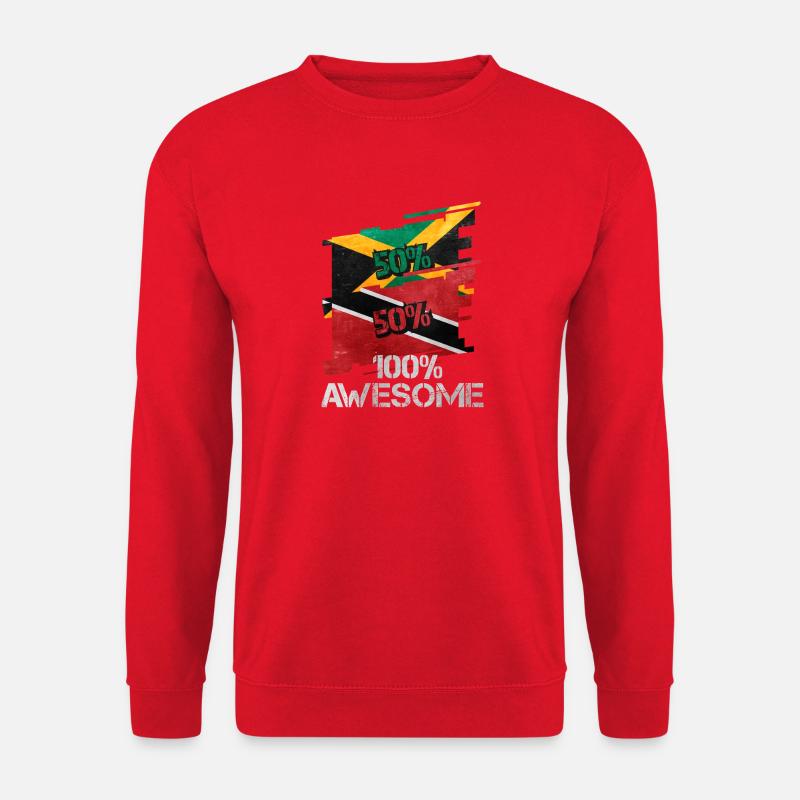 Trinidad Und Tobago - Unisex Pullover - Rot
