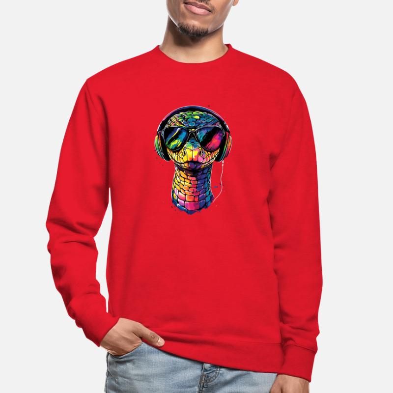 snake, python, cobra, rattlesnake, snakes Unisex Sweatshirt