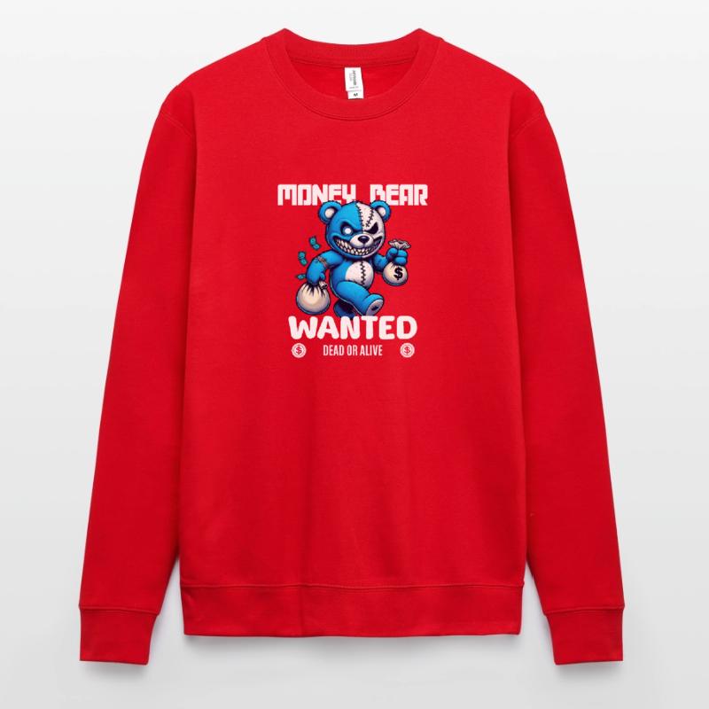 Gesucht wird böser Bär tot oder lebendig Unisex Pullover