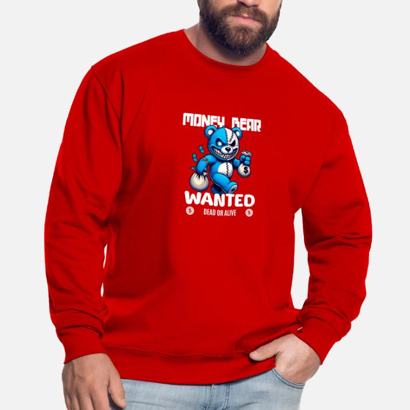 Gesucht wird böser Bär tot oder lebendig Unisex Pullover