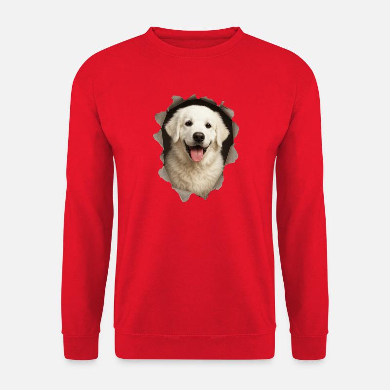 Kuvasz - Unisex Sweatshirt - red