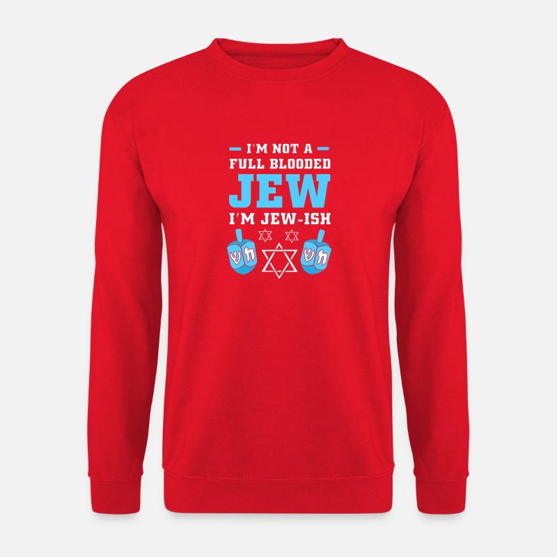Hanukah Hanukkah Chanukkah - Unisex Pullover - Rot