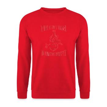Whiskey Saying Whiskey Drinker Whiskey Lovers - Unisex Sweatshirt - red - Front - Alina (178cm) & Michal (187cm)
