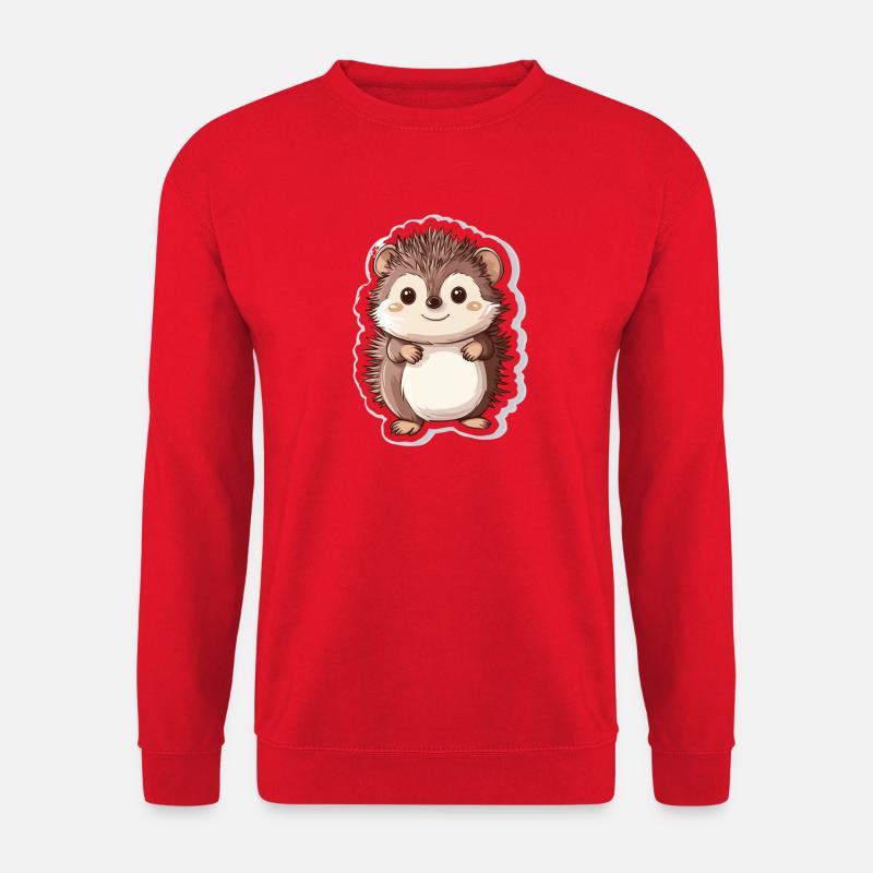 Igel - Unisex Pullover - Rot