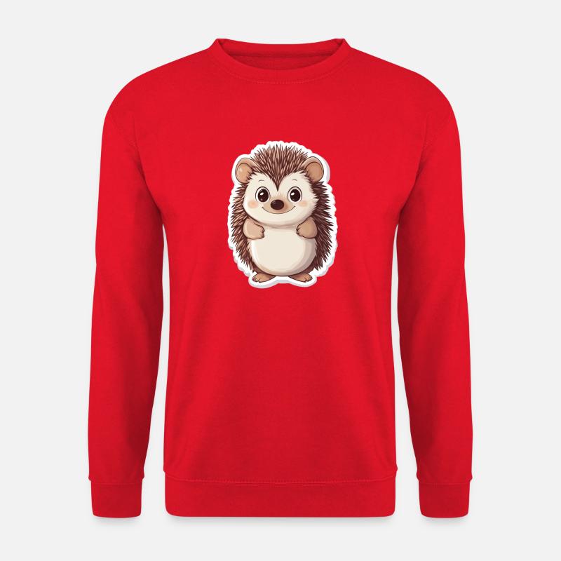 Igel - Unisex Pullover - Rot