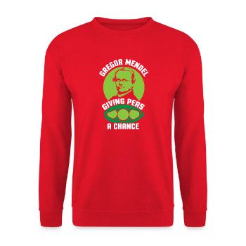 Chimie Chimiste Professeur de chimie Dire science - Sweat-shirt Unisexe - rouge - Devant - Alina (178cm) & Michal (187cm)