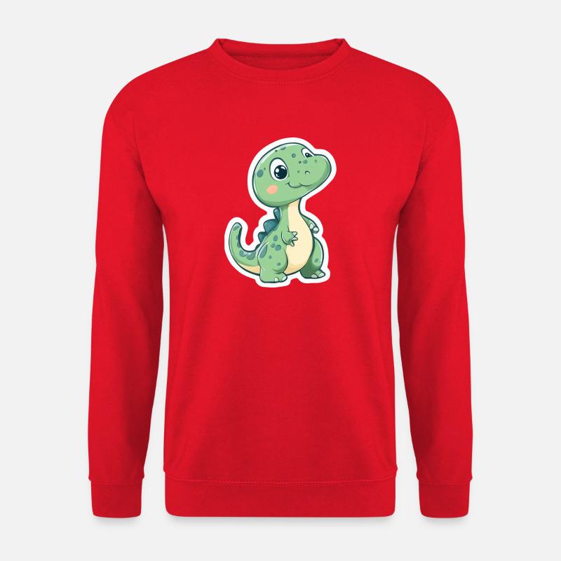 Dinosaur - Unisex Sweatshirt - red