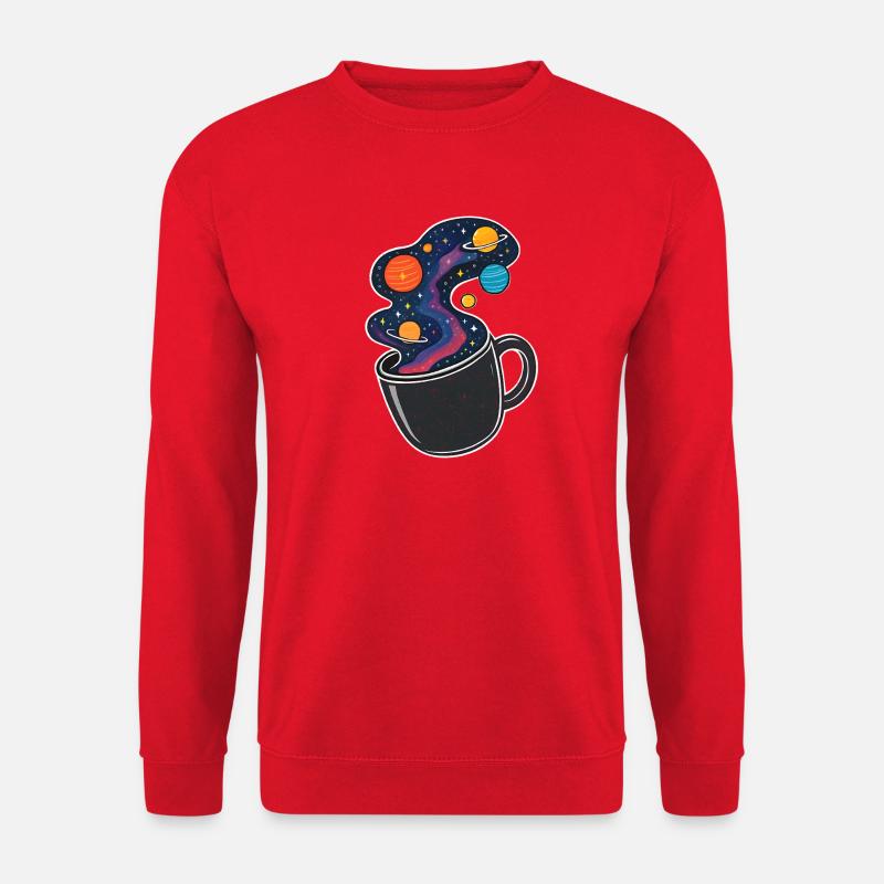 Cosmic Mug Galactic Dreams - Unisex Sweatshirt - red