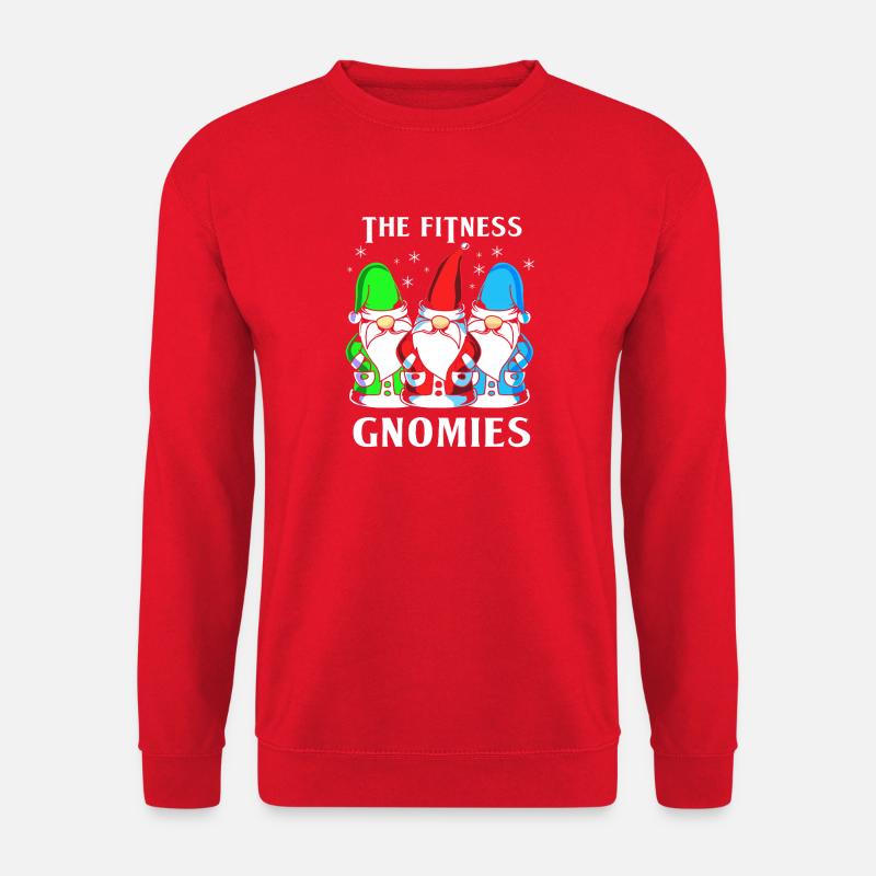 Gnom Fitness Gym - Unisex Pullover - Rot