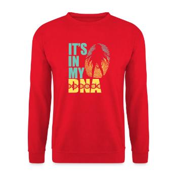 Anime Manga Otaku Kawaii Japon Cosplay Dns dna - Sweat-shirt Unisexe - rouge - Devant - Alina (178cm) & Michal (187cm)