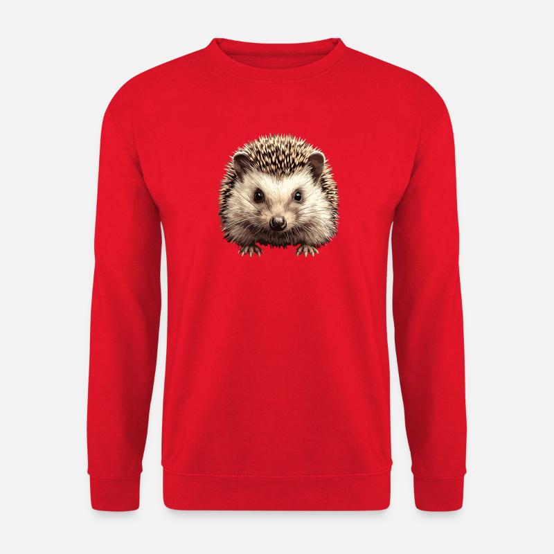 Igel - Unisex Pullover - Rot