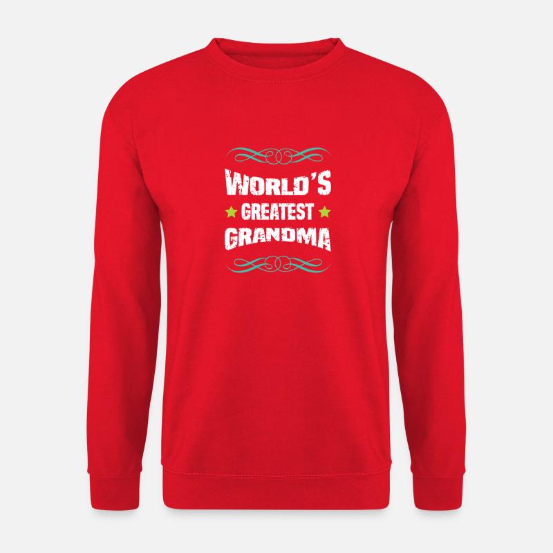 Welt's Größte Oma - Unisex Pullover - Rot