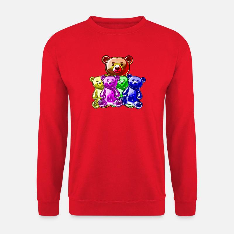GUMMIBÄREN - Unisex Pullover - Rot