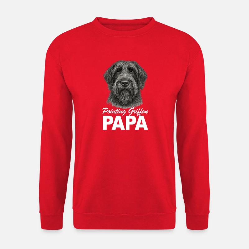 Griffon Korthal's dad - Unisex Sweatshirt - red