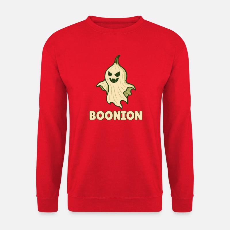 Lustige Gemüse Monster – Halloween Spaß - Unisex Pullover - Rot