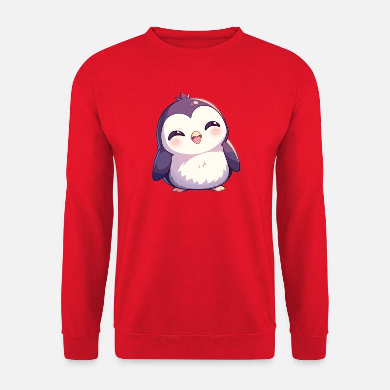 Penguins Penguin - Unisex Sweatshirt - red