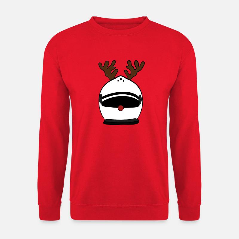 Helm w - Unisex Pullover - Rot