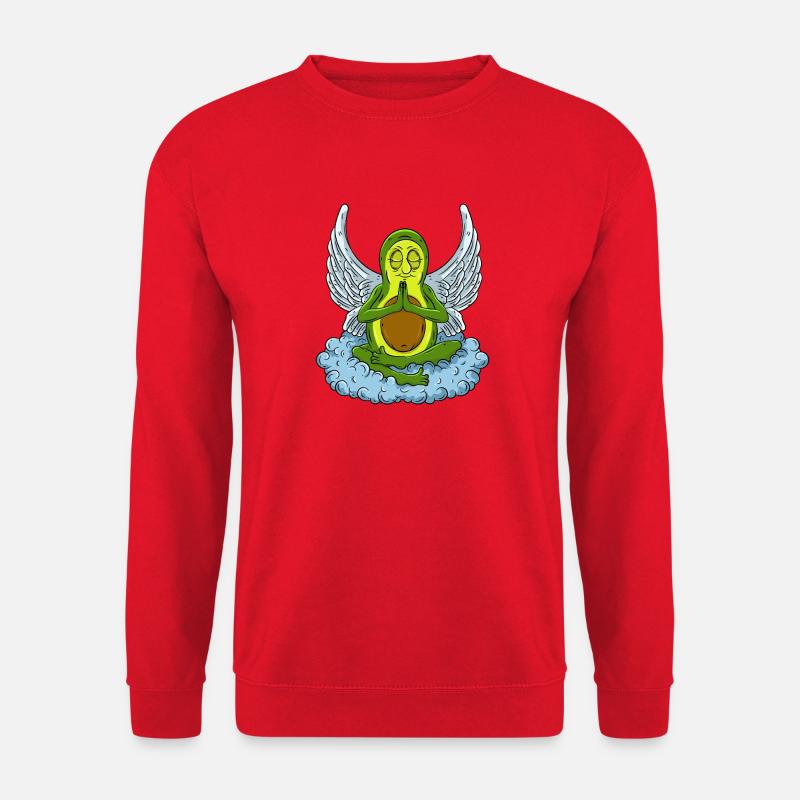 Avocado Engel Mediation - Unisex Pullover - Rot