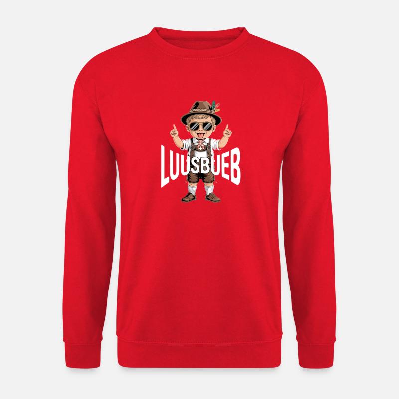 Luusbueb - Sweat-shirt Unisexe - rouge