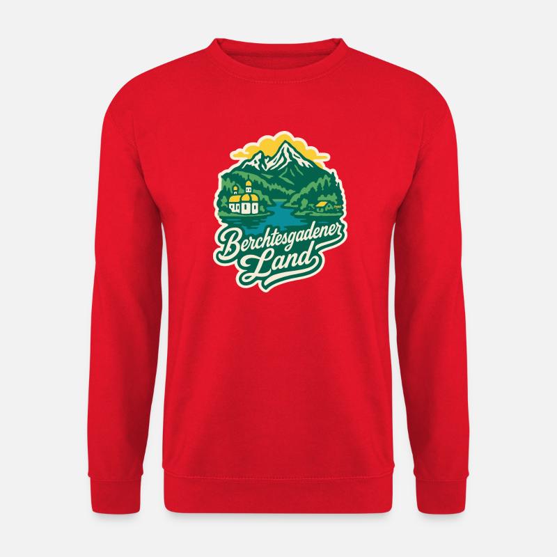 Berchtesgadener Land Bayern - Unisex Pullover - Rot