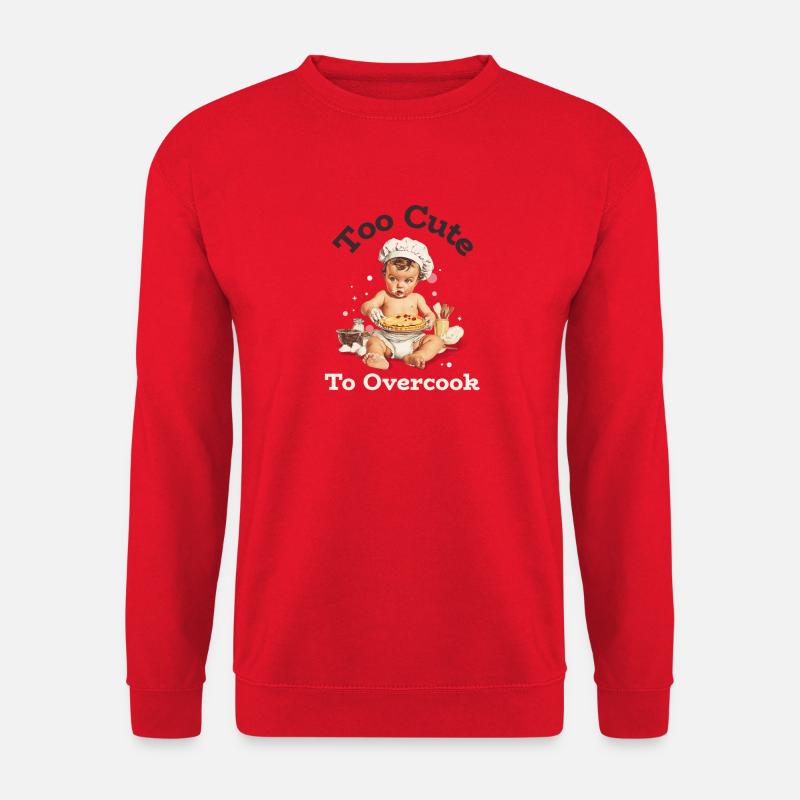 Zu süß zum Überkochen - Unisex Pullover - Rot