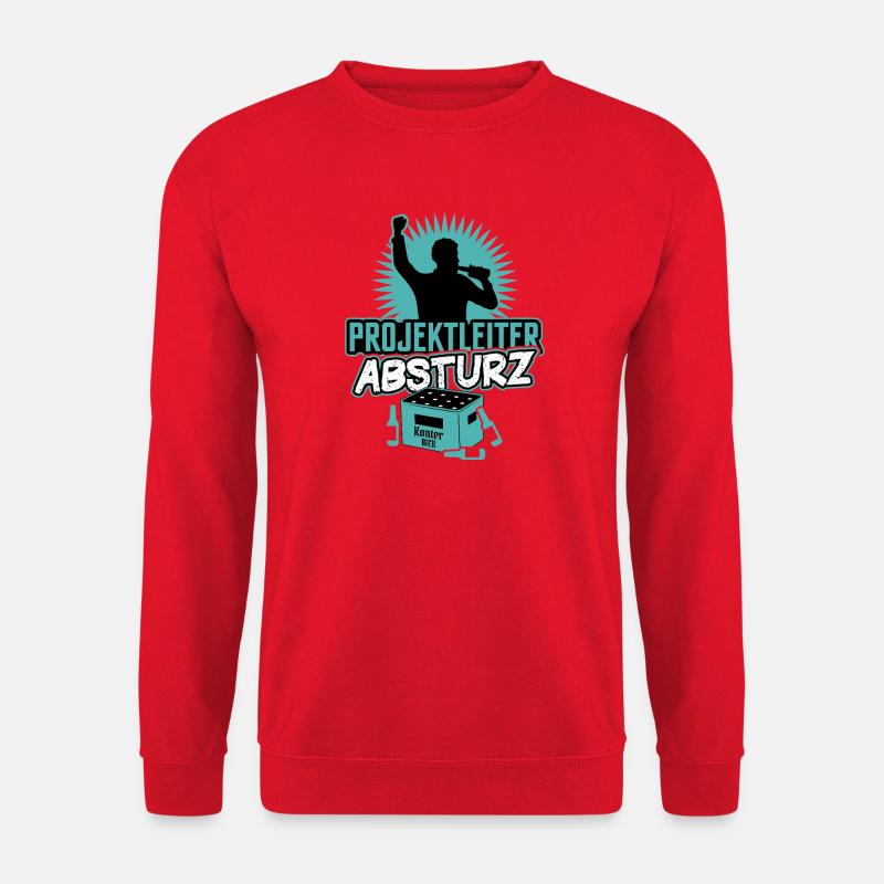 Project Manager Crash - Unisex Sweatshirt - red