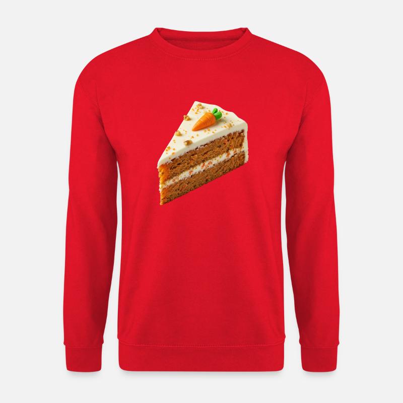 Cake - Unisex Sweatshirt - red