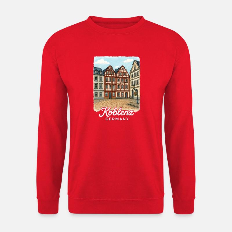 Koblenz - Unisex Pullover - Rot