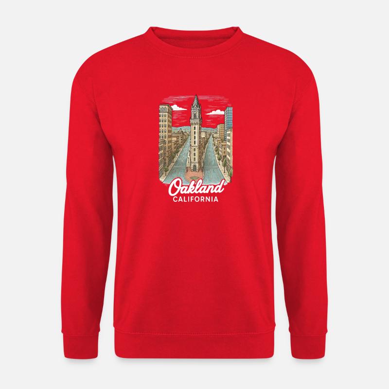 Oakland Kalifornien - Unisex Pullover - Rot