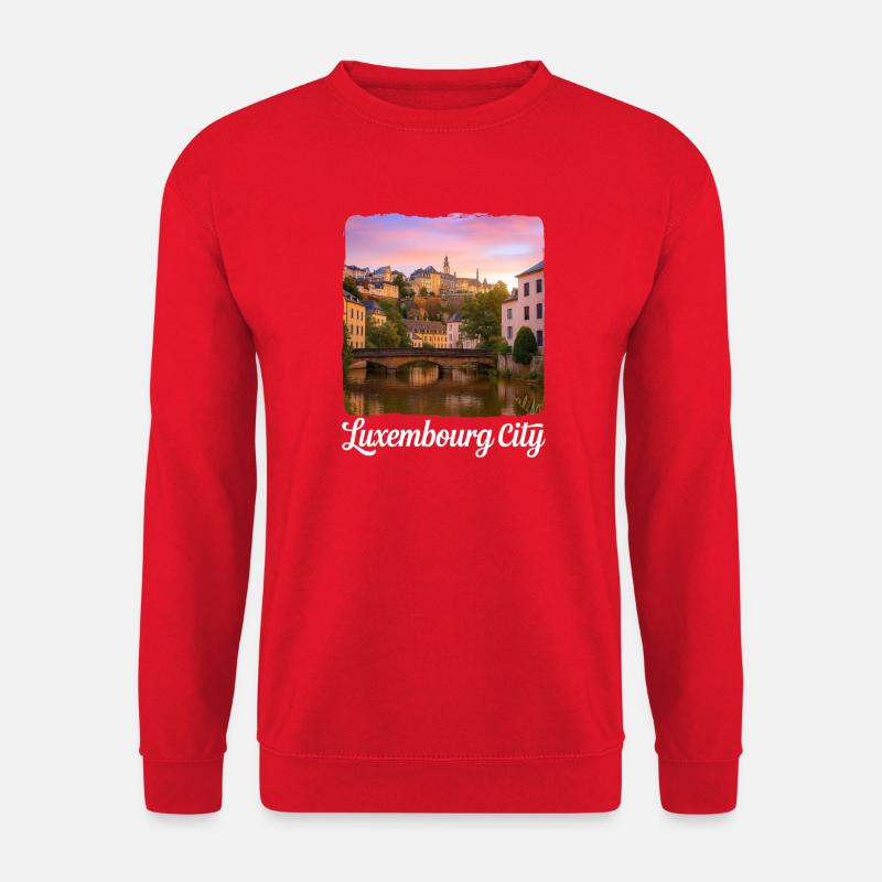 Luxemburg - Unisex Pullover - Rot