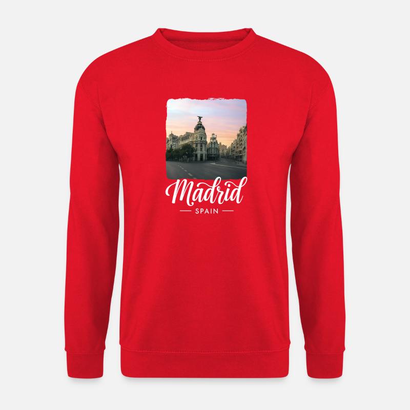 Madrid - Unisex Pullover - Rot