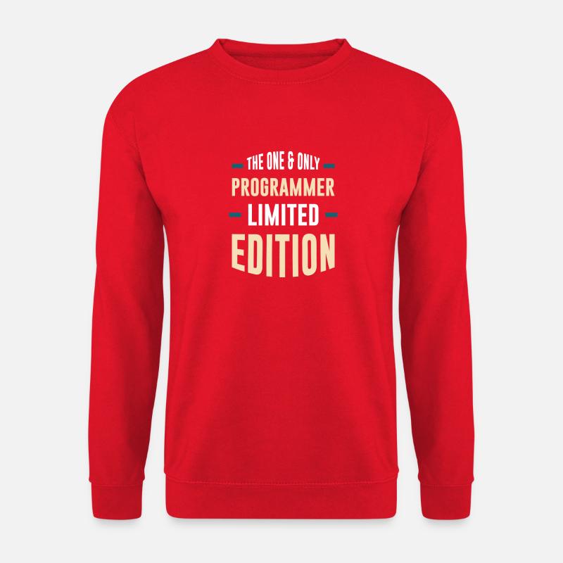 Einziger Programmierer Limited Edition - Unisex Pullover - Rot