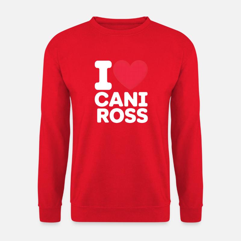 Canicross - Unisex Pullover - Rot
