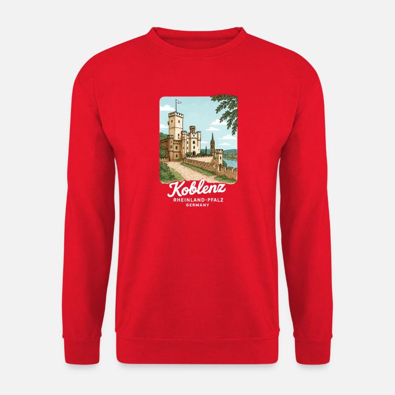 Koblenz - Unisex Pullover - Rot