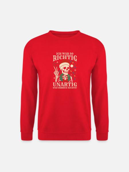Bogenschütze Bogensport Bogenschießen - Unisex Pullover - Rot