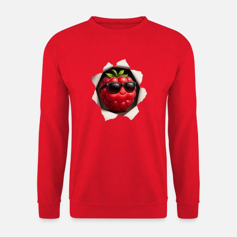 Raspberry - Unisex Sweatshirt - red