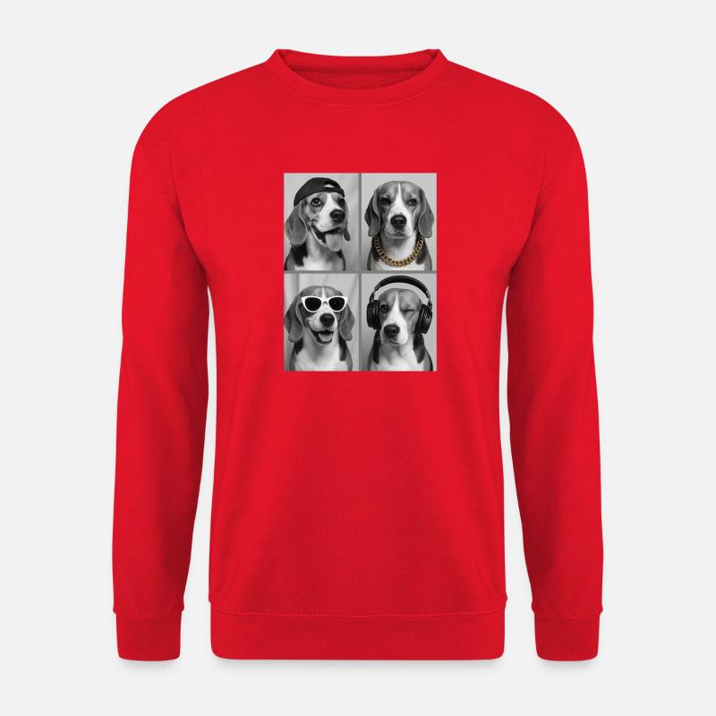 Beagle - Unisex Pullover - Rot