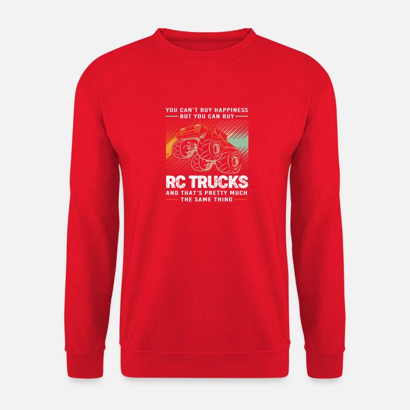 Spielzeugauto RC Car - Unisex Pullover - Rot