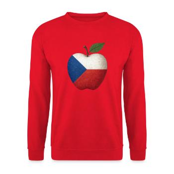 Tschechien - Unisex Pullover - Rot - Vorne - Alina (178cm) & Michal (187cm)