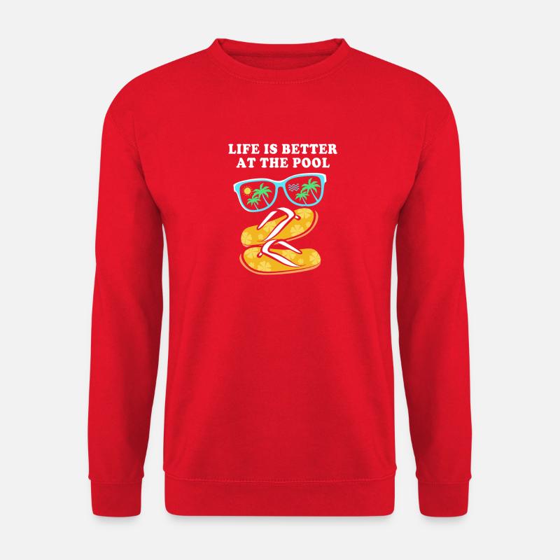Pool Party - Unisex Pullover - Rot