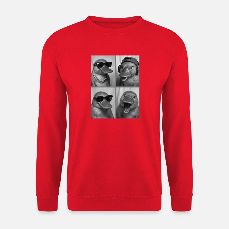 Platypus - Unisex Pullover - Rot