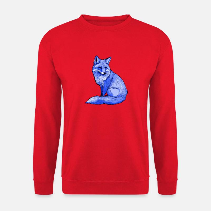 Fuchs Polarfuchs - Unisex Pullover - Rot