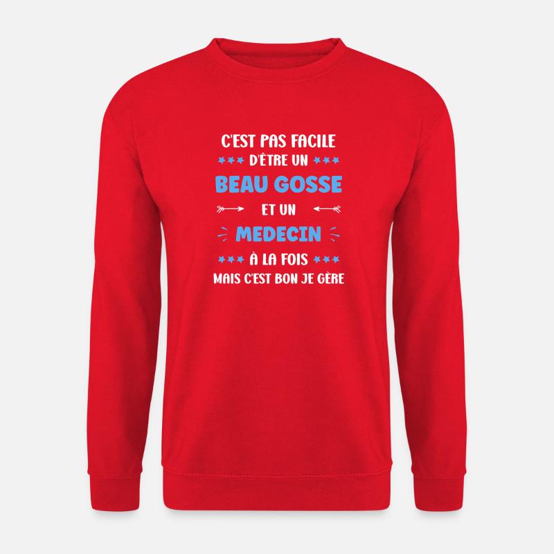 Arzt - Unisex Pullover - Rot
