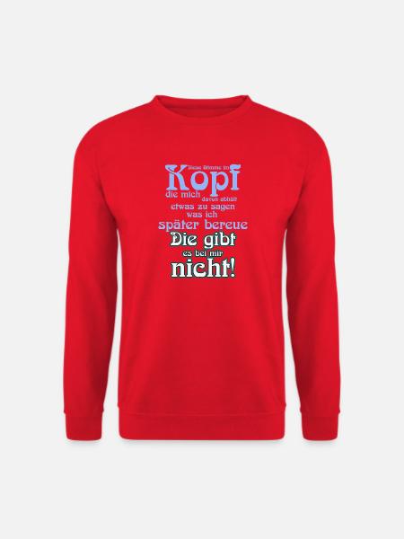 Stimmen im Kopf... - Unisex Pullover - Rot