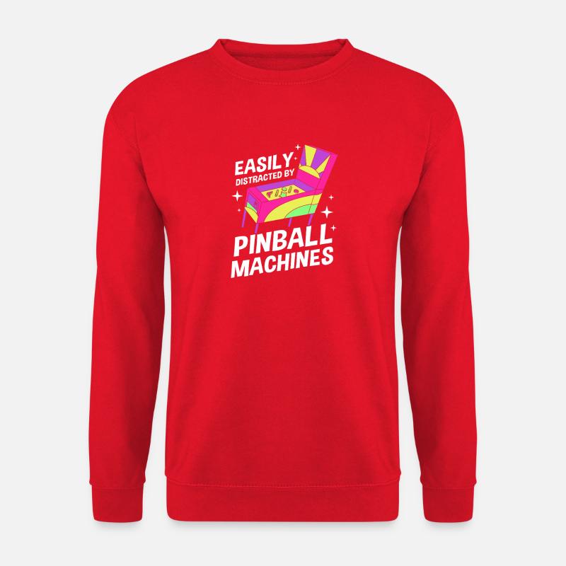 Flipper Pinball - Unisex Pullover - Rot