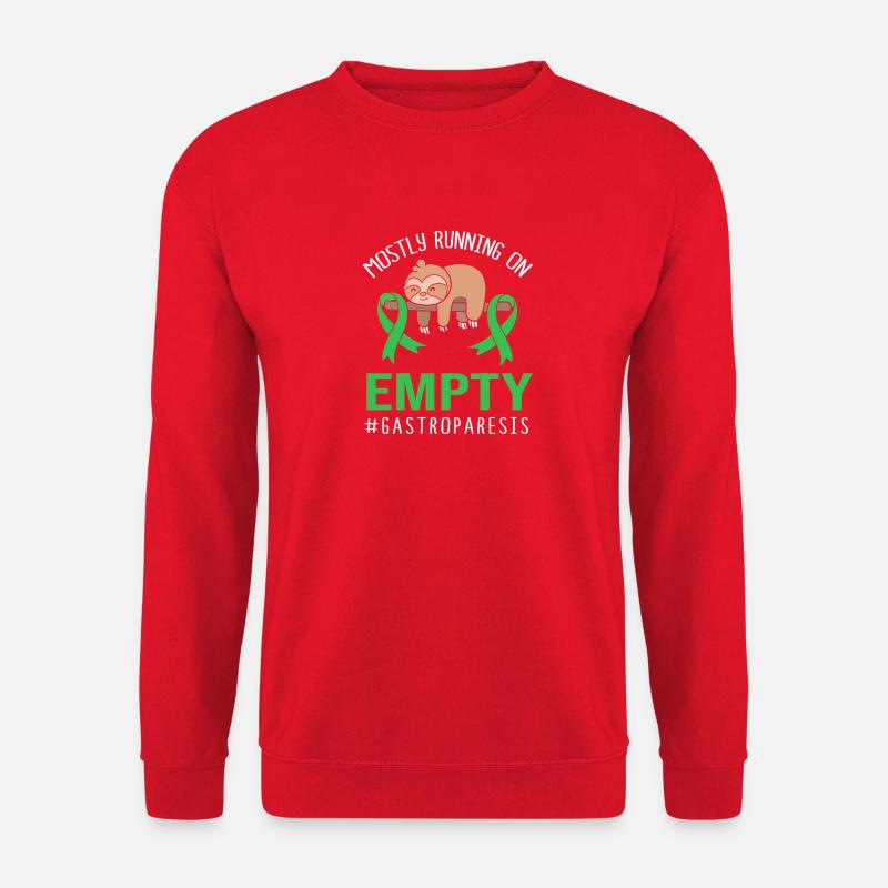 Darm Krankheit Gastroparese - Unisex Pullover - Rot