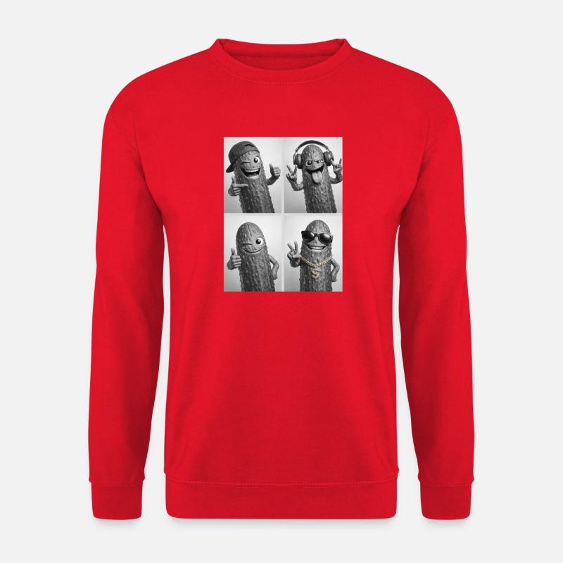 Cornichon - Sweat-shirt Unisexe - rouge