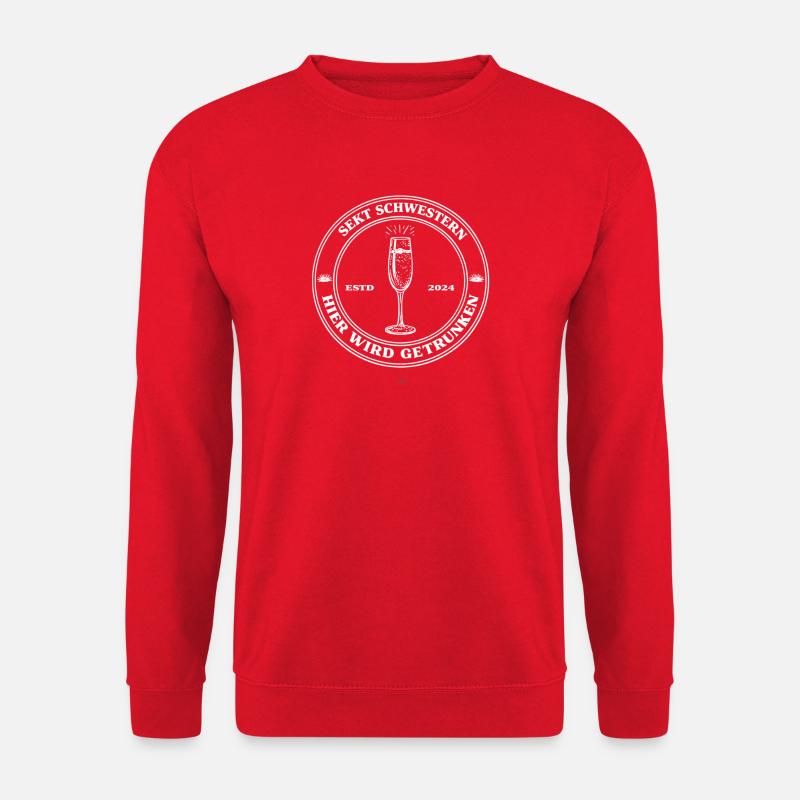 Sektschwestern - Unisex Pullover - Rot
