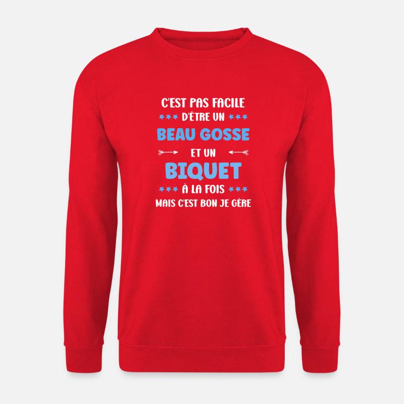 Biquet - Unisex Pullover - Rot