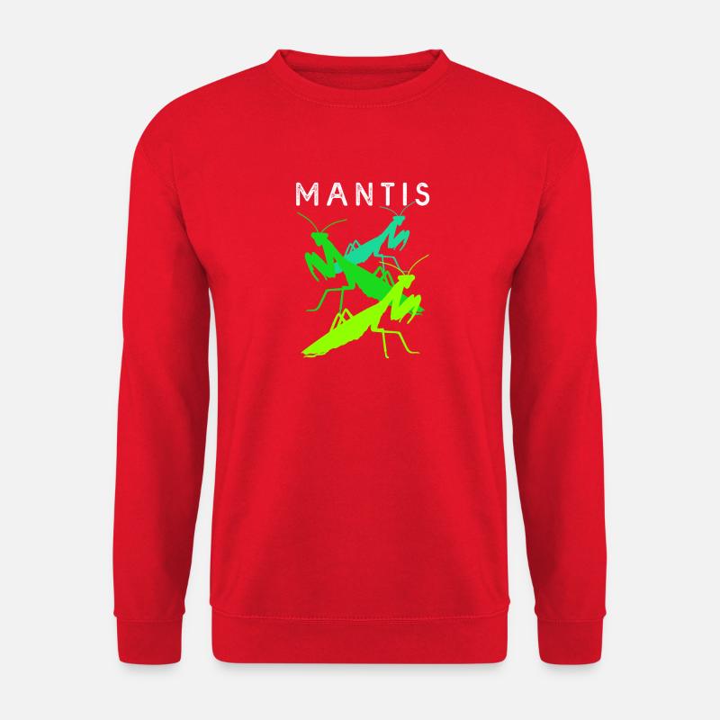 Worshipper Mantis Mantis - Unisex Sweatshirt - red
